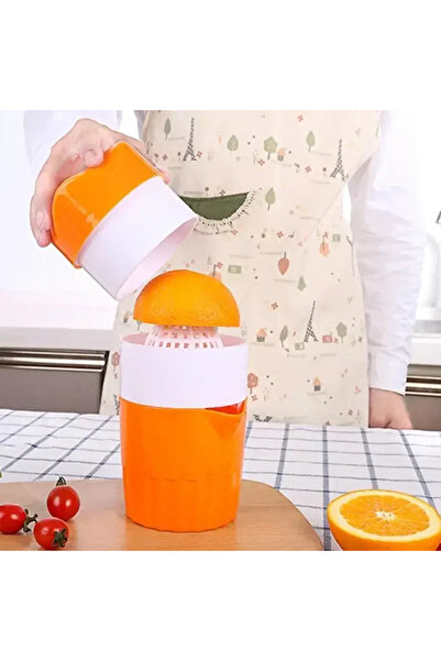 Choice برتقال 1 قطعة آلة عصارة شرب خارجية كوب عصير برتقال عصارة حمضيات يدوية محمولة للبرتقال