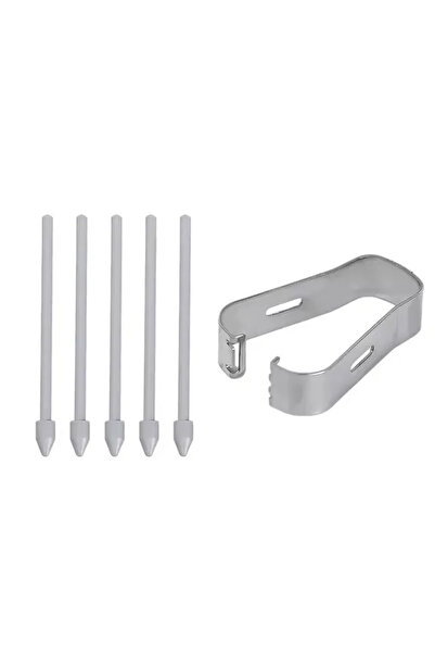 Choice 5 قطع من رؤوس قلم اللمس S Pen باللون الرمادي مع مشبك لجهاز S24 S24Ultr...