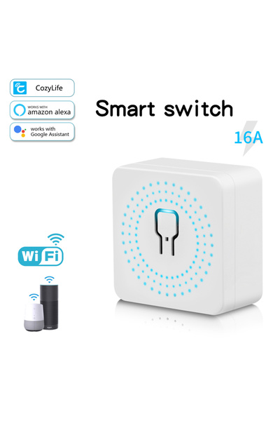 Choice مفتاح ذكي واي فاي وحدة مفتاح ذكي واي فاي التحكم في الاتجاهين المنزل DIY قاطع الدائرة مرحل مفاتيح الإضاءة الصوت