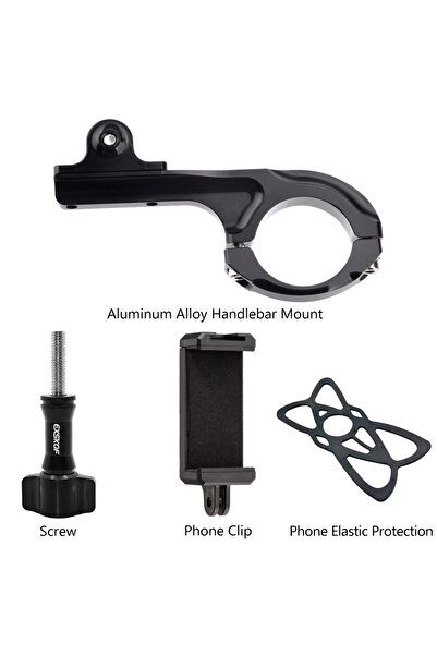 Choice أضف مشبك هاتف من سبائك الألومنيوم لحامل مقود الدراجة والدراجة لكاميرا ...