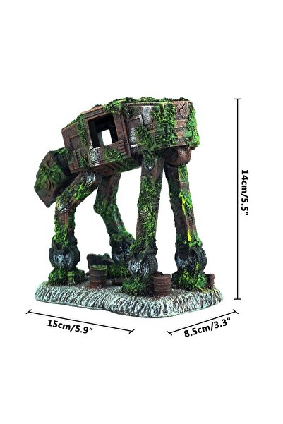 Choice كلب روبوت أوتوبوت على شكل كلب روبوت حوض السمك زينة المناظر الطبيعية محاكاة زينة حوض السمك Resi