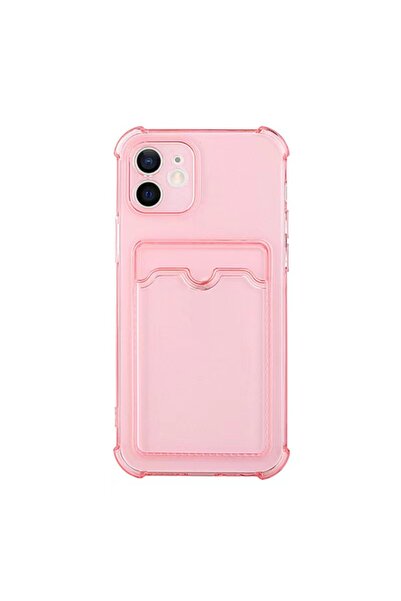 Choice جراب هاتف شفاف مع محفظة بطاقات وردية لهاتف Redmi Note 11 4G لهاتف Redm...