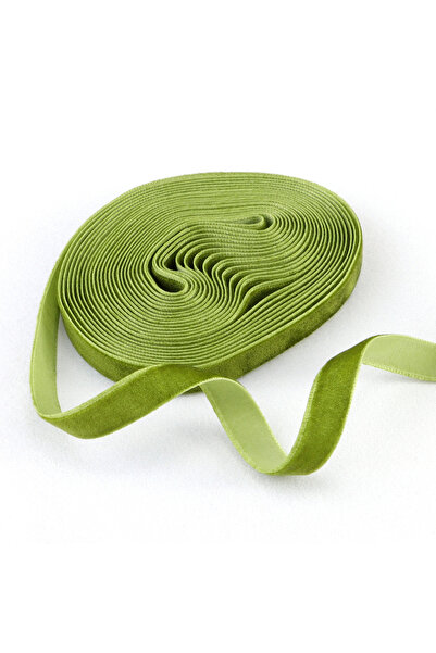 Choice 6 مم 5 ياردات 08 أخضر زيتوني 5 ياردات شريط مخملي لعيد الميلاد شريط عتي...