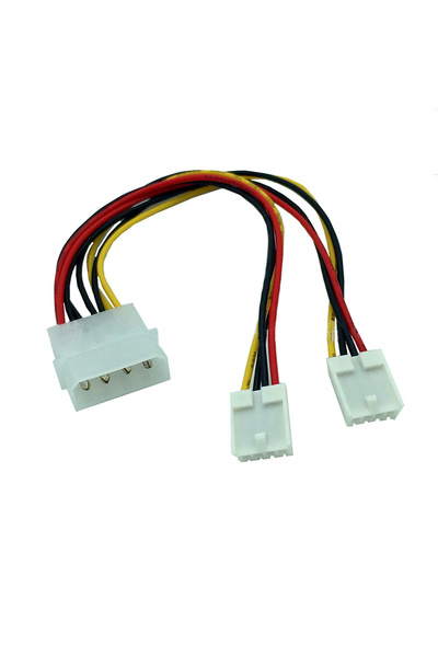 Choice محول كابل الطاقة 0.2 متر من 1 إلى 2 IDE إلى FDD لمشغل القرص المرن، سلك...