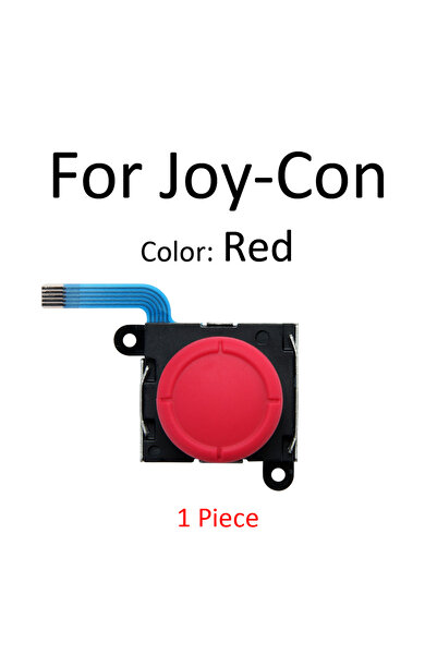 Choice Red-1 pc for Nintendo Switch NS Lite Joycon 3D Analog Sensor Joystick ...