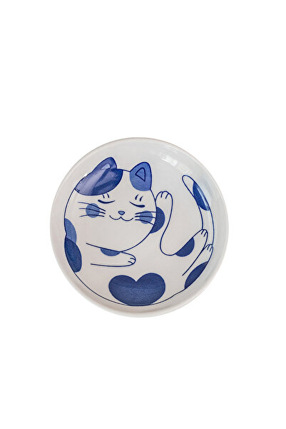 Choice ceramics Ceramic Dessert Sauce Plate Tableware Set Mini Bowl Side Dish Bowl Creative Cartoon Lucky C