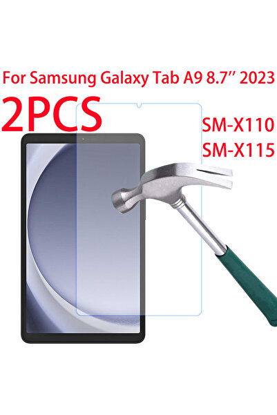 Choice 2P-Tab A9 8.7in 2023 قطعتان من الزجاج المقوى لـ Tab A9 8.7 بوصة 2023 غ...