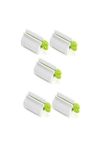 Choice3 5pcs Green Rolling Toothpaste Squeezer Lazy Man Shampoo Manual Toothp...