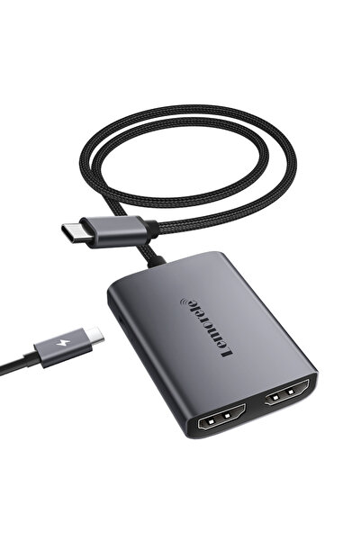 Choice HD30 Lemorele HD30 USB C HUB for MacBook 4K MST Docking Station Triple Display USB-C/A to 2x HDMI Al