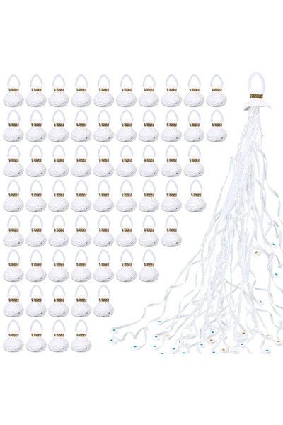 Choice 10 قطع بيضاء من 10 عبوات من شرائط بيضاء ملونة من شرائط القصاصات الورقي...