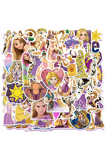 Choice 50 قطعة 10/30/50 قطعة ملصقات فيلم الرسوم المتحركة ديزني رابونزل المتشا...