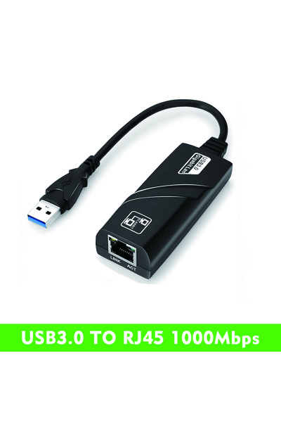 Choice محول USB 3.0-1000M 100/1000Mbps Gigabit USB 3.0 Type C USB إلى Rj45 LA...