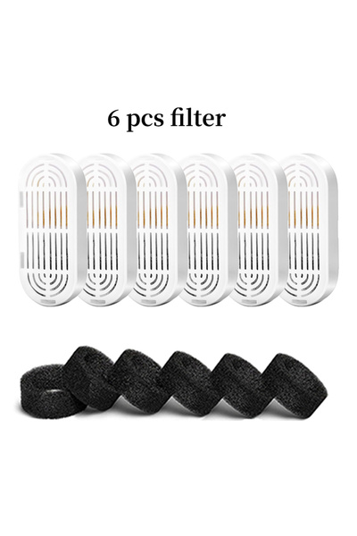 Choice 6Filter Replacement Activated Carbon Filter Cat Dog Drinking Fountain ...