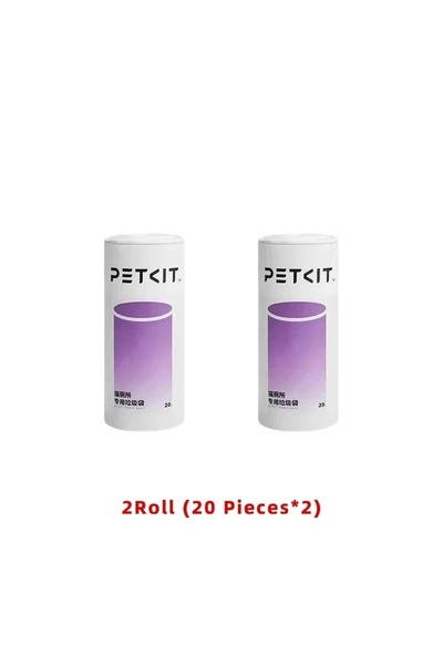 Choice 2 لفة من أكياس جمع القمامة لمرحاض القطط من PETKIT، حقيبة حماية بيئية، ...