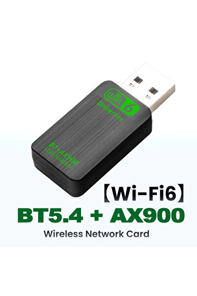 Choice New AX900 BT5.4 AX900 WiFi6 USB Adapter Dual Band 2.4G&5GHz 2in1 Wireless Network Bluetooth 5.4 Rece
