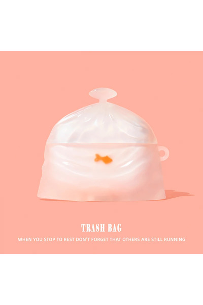 Choice حافظة سماعات AirPods 1 2 Fish ثلاثية الأبعاد على شكل بسكويت الشوكولاتة والخبز لأجهزة AirPods 1 2 3 4 Pro، سماعة أذن كرتونية لطيفة C