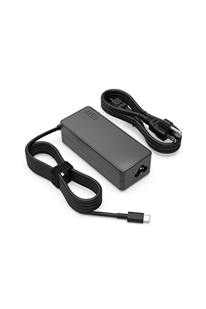 Vikefon US PLUG 65W USB C Laptop Charger Power Adapter for ThinkPad,Hp,Chromebook,Yoga,Dell, ASUS,.