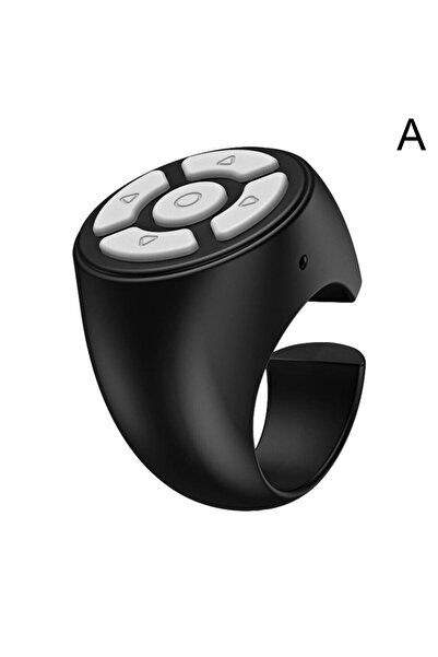 Choice حلقة تمرير سوداء، جهاز تحكم عن بعد لاسلكي، مصراع إصبع، صفحة، جهاز تحكم بالهاتف المحمول، بلوتوث