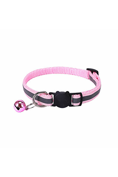 Choice 1pc Pink Reflective Breakaway Cat Collar Neck Ring Necklace Newborn Pu...
