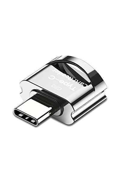 Choice Silver Type C To Micro-SD TF Adapter OTG Smart Memory Card Reader For Micro USB To Micro-SD Adap...