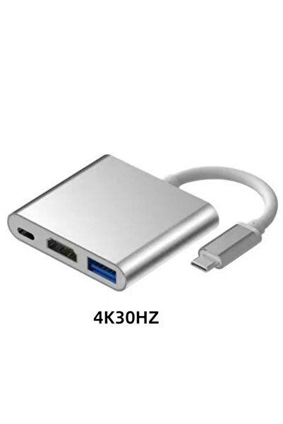 Choice Silver PD100W Game Docking Station For Nintendo Switch/ OLED Support TV Dock Mode USB-C to 4K HDTV H