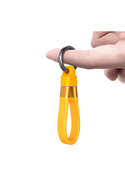 Choice كابل بيانات USB4 قصير بلون أصفر آخر II.CC مجموعة سلسلة مفاتيح محمولة 20 جيجابت في الثانية كابل USB C إلى Type C PD