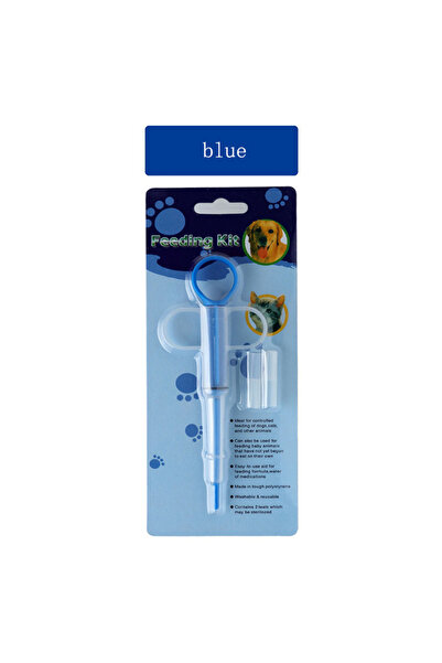 Choice حقن بلاستيكية زرقاء رائجة البيع بكميات كبيرة بدون إبرة حقن بدون إبرة حقنة غراء للحيوانات الأليفة