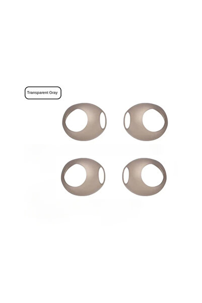 Choice زوجان رماديان مناسبان لسماعات FreeBuds5، وسادات أذن من السيليكون، سداد...