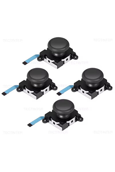 Choice عصا تحكم ثلاثية الأبعاد بتأثير هول-4 لجهاز تحكم نينتندو سويتش/لايت/أوليد لإصلاح عصا التحكم التناظرية ثلاثية الأبعاد