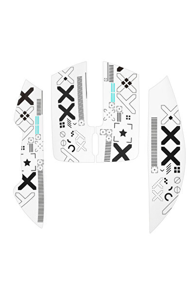 Choice 4 Grip White Mouse Stickers ATTCK SHARK R1 ATTACK SHARK Gaming Mouse U...