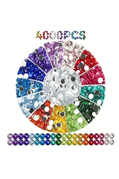 Choice 20 لونًا-A-20S-200 4000 قطعة/مجموعة من خرزات الكريستال للوحات الماسية ...