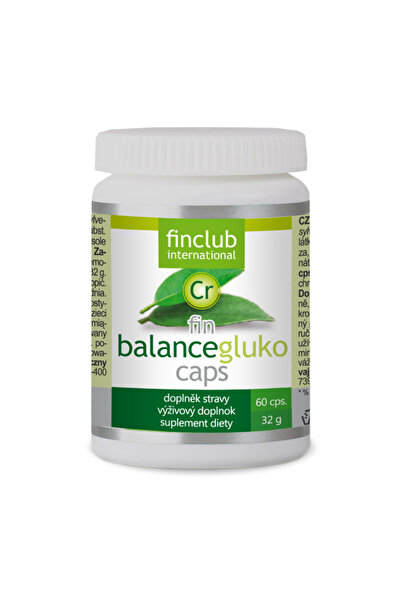 Finclub Capsule Balancegluko - Supliment alimentar (Gymnema sylvestre + Crom)