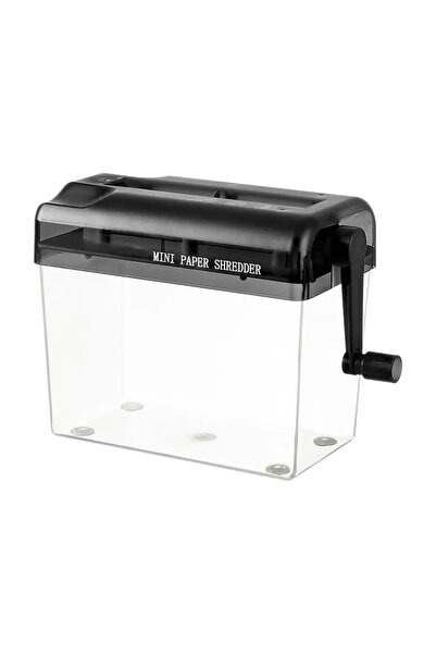 Choice1 آلة تمزيق ورق يدوية صغيرة سوداء - قاطعة إيصالات | لوازم مكتبية وتعليمية