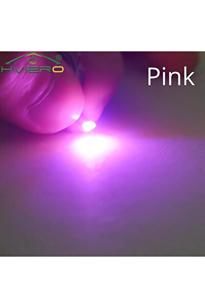 Choice 100 قطعة 3.0-3.6 فولت وردي 10/100/1000 قطعة 0603 DIY LED أبيض أحمر أزر...
