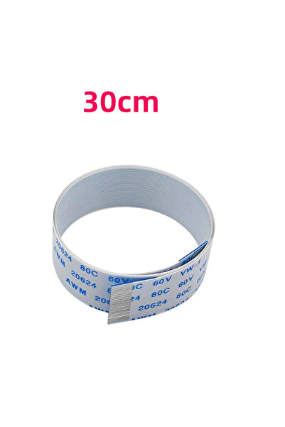 choice2 كابل مسطح مرن بطول 30 سم من 22 سنًا إلى 22 سنًا، مسافة الأسلاك 0.5 مم، كابل 15 / 30 / 50 / 100 / 200 سم لـ R