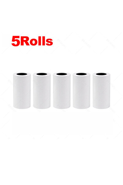 Choice1 5 لفات و12 لفة من ورق الطباعة الفوري لكاميرات الأطفال، 5 لفات من ورق ...