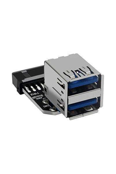 Choice نموذج A RGEEK USB3.0 19PIN 20Pin أنثى إلى محول USB 3.0 A أنثى مزدوج قو...