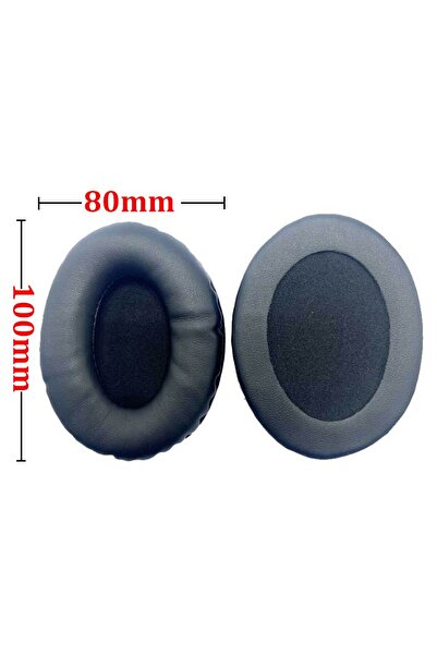 Choice 80x100 مم JCD زوج واحد من وسائد الأذن البيضاوية البديلة لسماعات الرأس ...