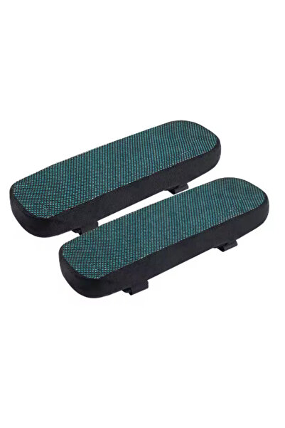 Choice قطعتان باللون الأسود من وسائد مسند الذراعين المصنوعة من جل الذاكرة الن...