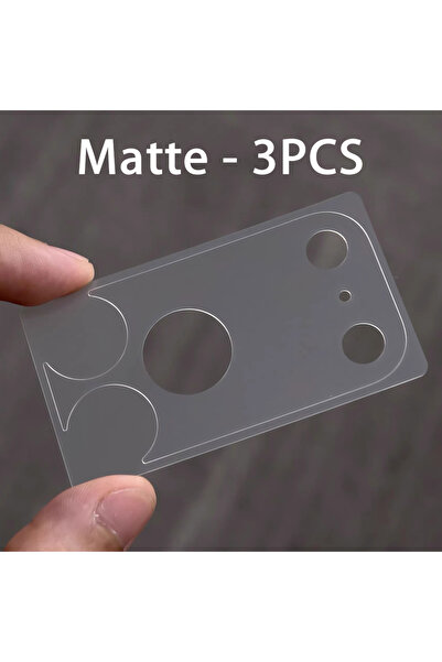 Choice لهاتف iPhone 17 Pro مطفي 3 قطع 3 - 5 قطع HD / غشاء حماية من الألياف لع...