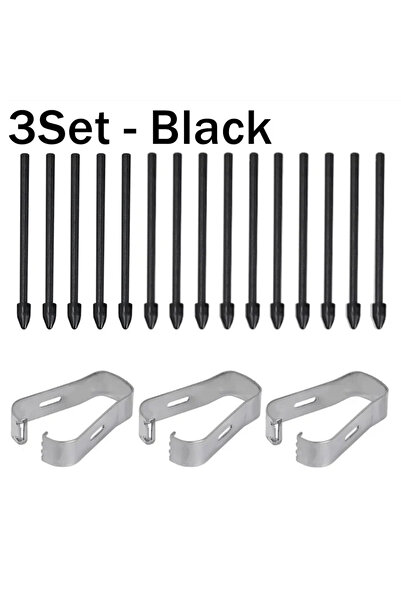 Choice 15pcs-Black Replacement Pencil Tips for Tab S6 S7 S21 S22 S23 S24 Note 10 20 S Pen SPen Nibs w...