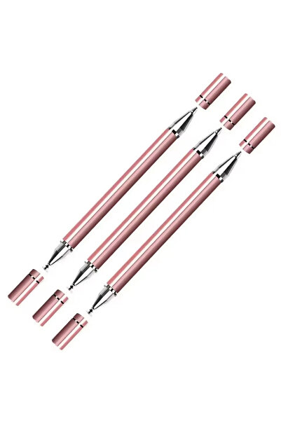 Choice وردي - 3 قطع 3/1 قطعة هاتف لوحي ذكي عالمي 2 في 1 قلم رسم بالسعة لأجهزة iPhone/A