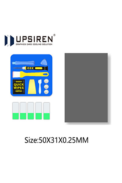 Choice3 50×31×0.25 بوصة، وسادة سيليكون لتغيير الطور UPSIREN 8.5W PCM-1، شحم س...