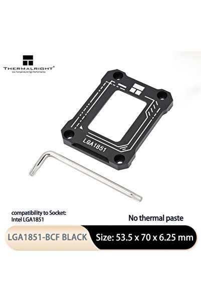 Choice لوحة تثبيت مقاومة للكسر بمشبك تثبيت وحدة المعالجة المركزية 1851-BCF من Thermalright باللون الأسود S