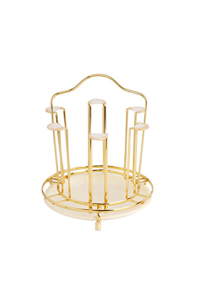 Choice1 Round Cup Upside Down Drain Rack Space-saving Large Capacity Cup Orga...