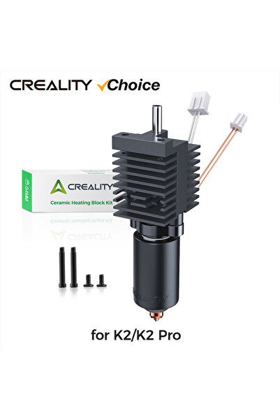 Choice لـ K2 K2 Pro Creality K2 /K2 Pro مجموعة كتلة التسخين الخزفية 300 درجة مئوية مقاومة درجات الحرارة العالية H