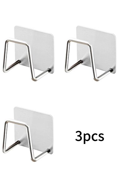 Choice5 w167-3PCS-sliver 1PC/5pcs Kitchen Stainless Steel Sink Shelf Sponges ...