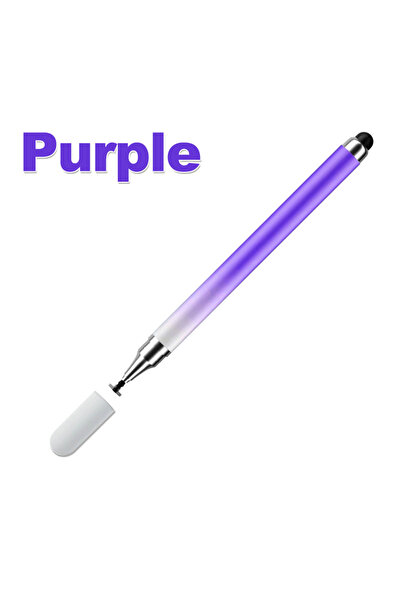 Choice قلم رسم عالمي أرجواني لأجهزة Android IOS وقلم لمس بشاشة سعوية مقاس 2 بوصة