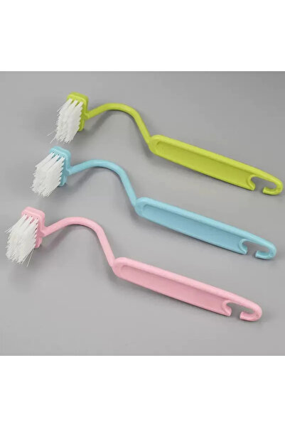 Choice 3 قطع فرشاة تنظيف المرحاض متعددة الوظائف على شكل حرف S، فرشاة مرحاض مح...