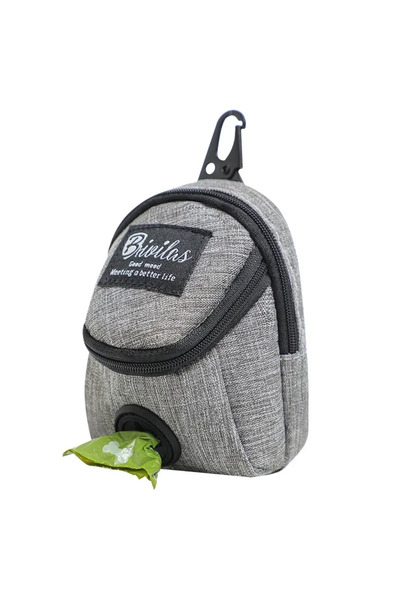 Choice حقيبة طعام الحيوانات الأليفة المحمولة متعددة الوظائف باللون الرمادي ال...